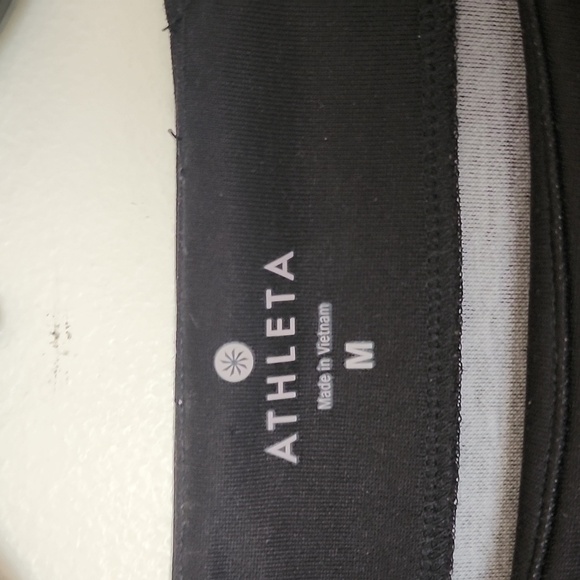 Athleta Womens Fuse Colorblock Scuba Neoprene Pullover Sweatshirt - Picture 6 of 7